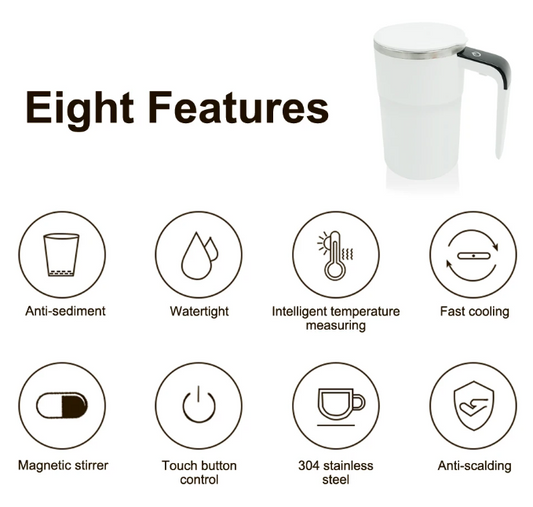 Electric Automatic Stirring Coffee Cup