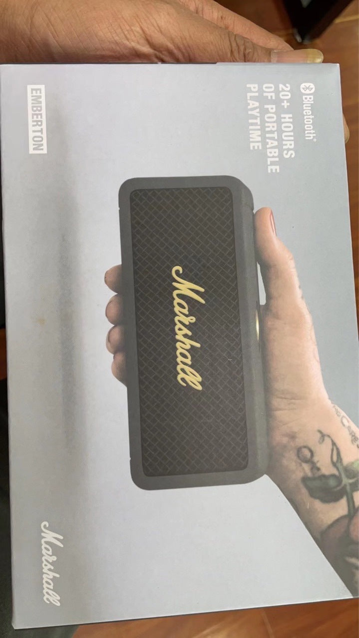Marshall Portable Wireless Bluetooth Speaker