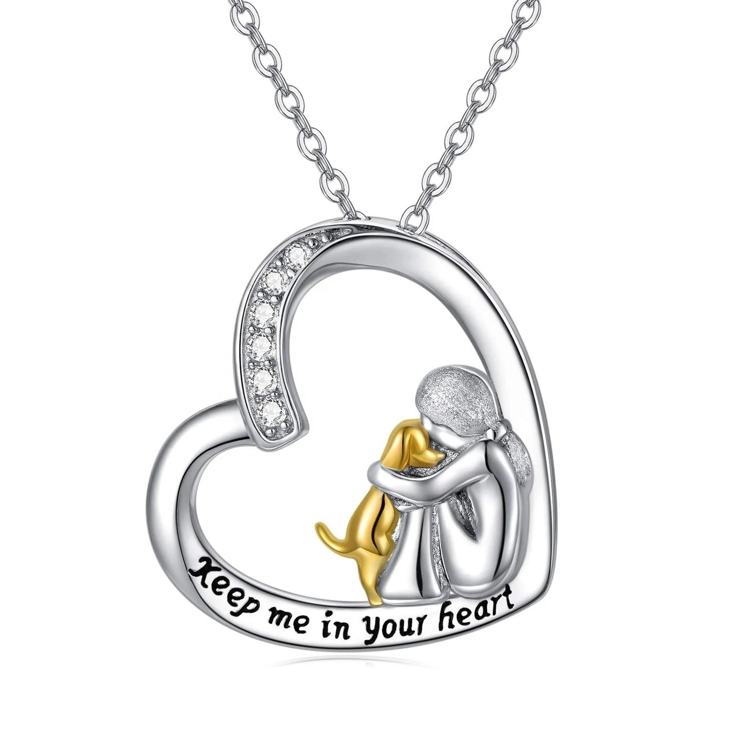 Keep Me in Your Heart Necklace