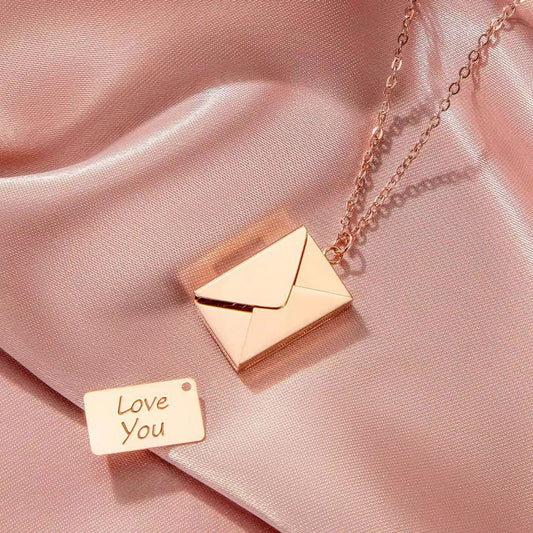 Love Letter Couple Necklace