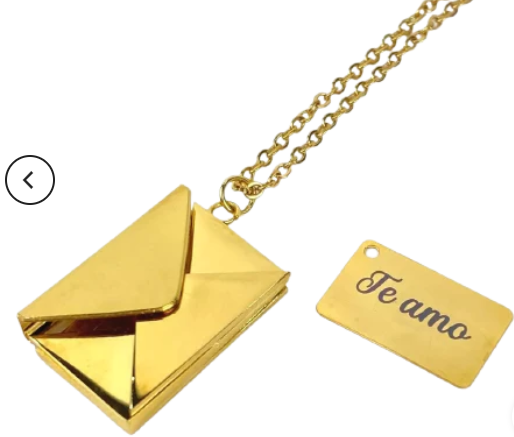 Love Letter Couple Necklace