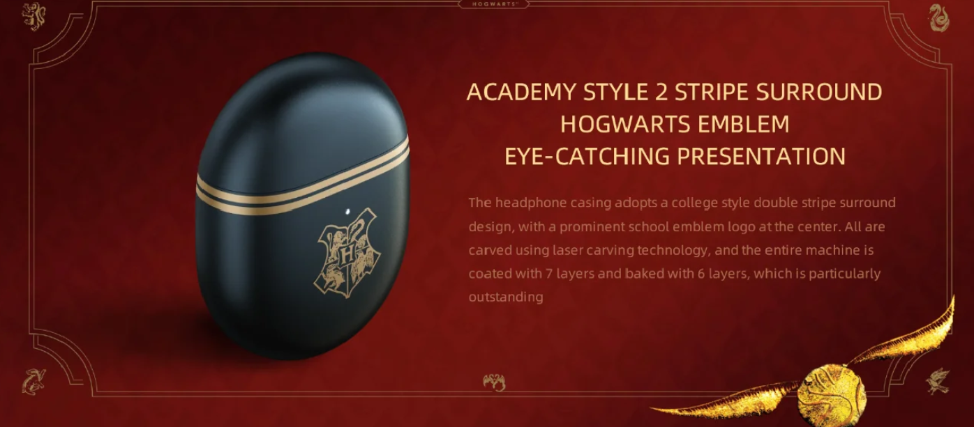 Harry Potter Earphones Wireless Bluetooth Set