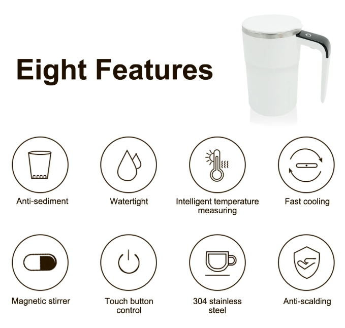 Electric Automatic Stirring Coffee Cup