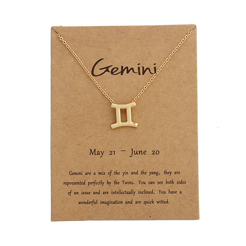 12 Constellation Necklace
