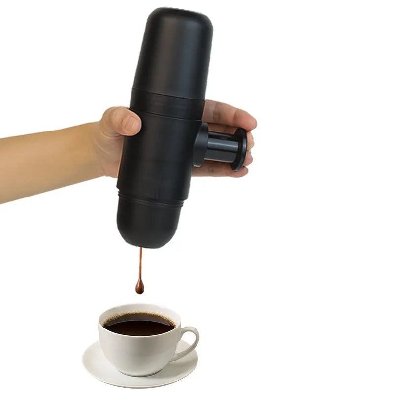 Hand-pressed Portable Coffee Machine