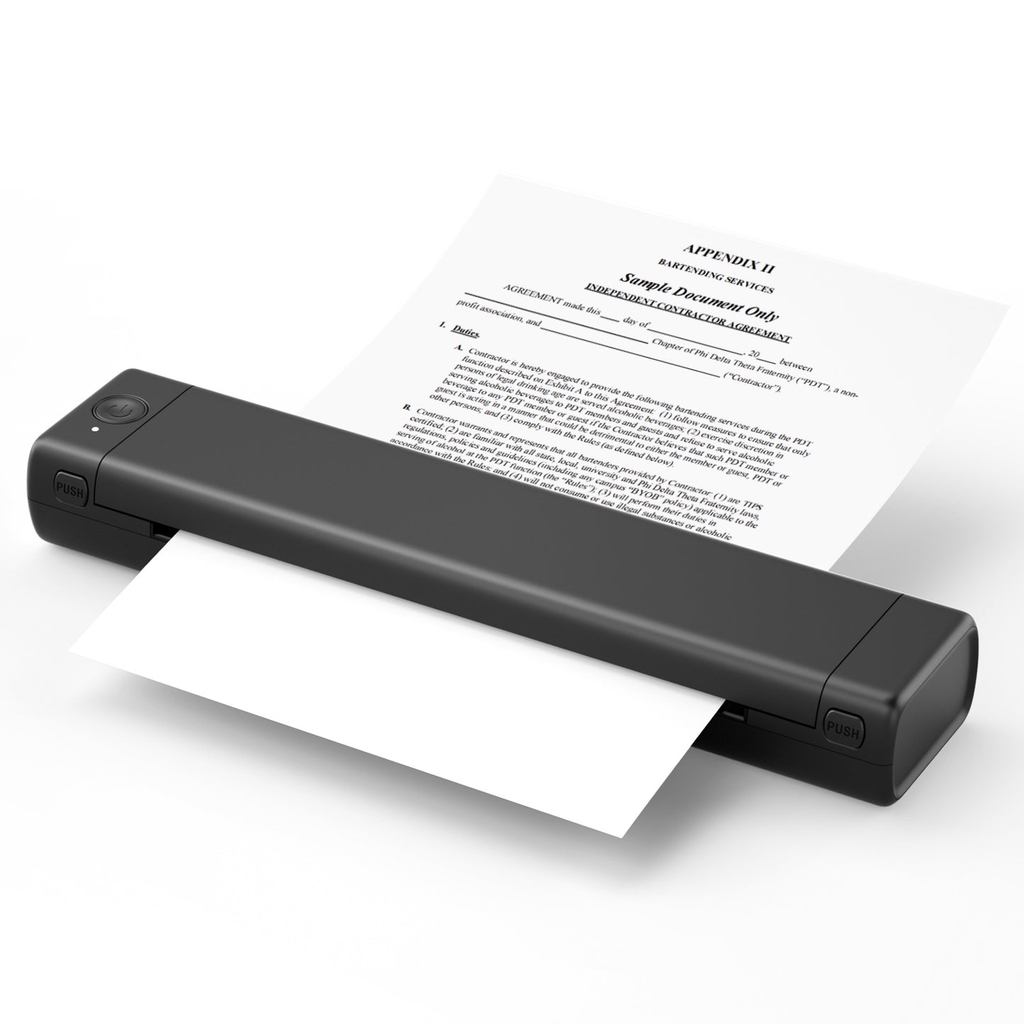 A4 Portable Thermal Printer M08F Wireless Bluetooth