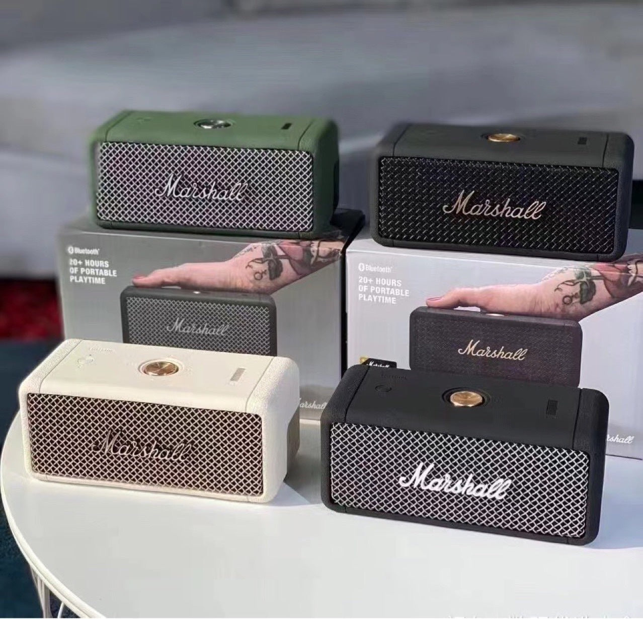Marshall Portable Wireless Bluetooth Speaker