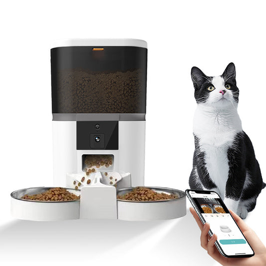 Smart Pet Feeder (Dual ; Large capacity 4L)