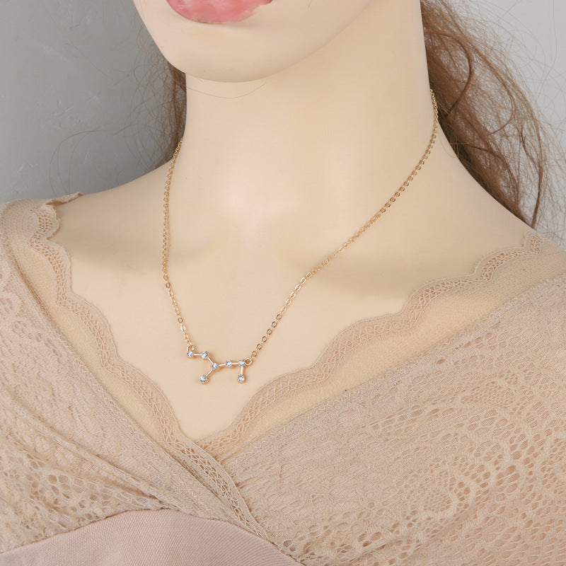 12 Constellation Aesthetic Necklace