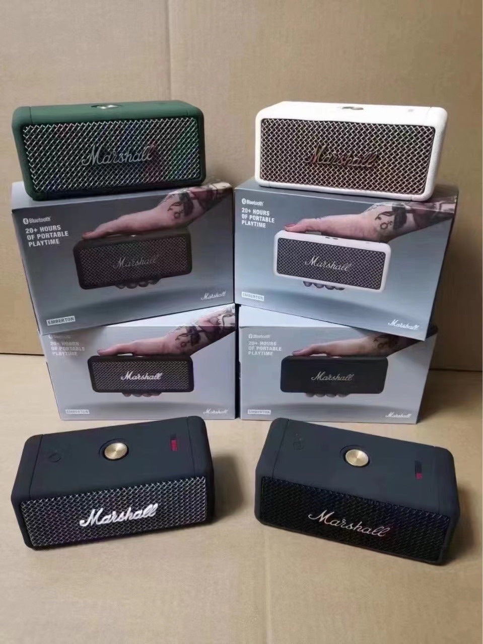 Marshall Portable Wireless Bluetooth Speaker