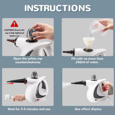 Handheld Multi-Surface Steam Cleaner